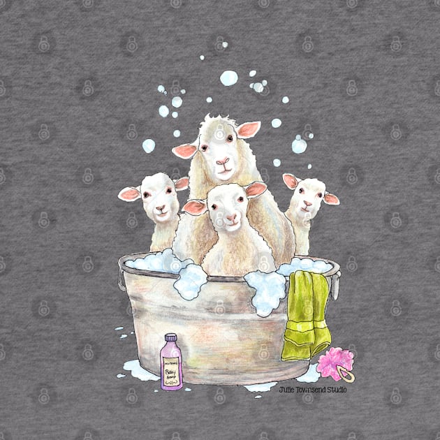 Baa Baa Bath Sheep by Julie Townsend Studio